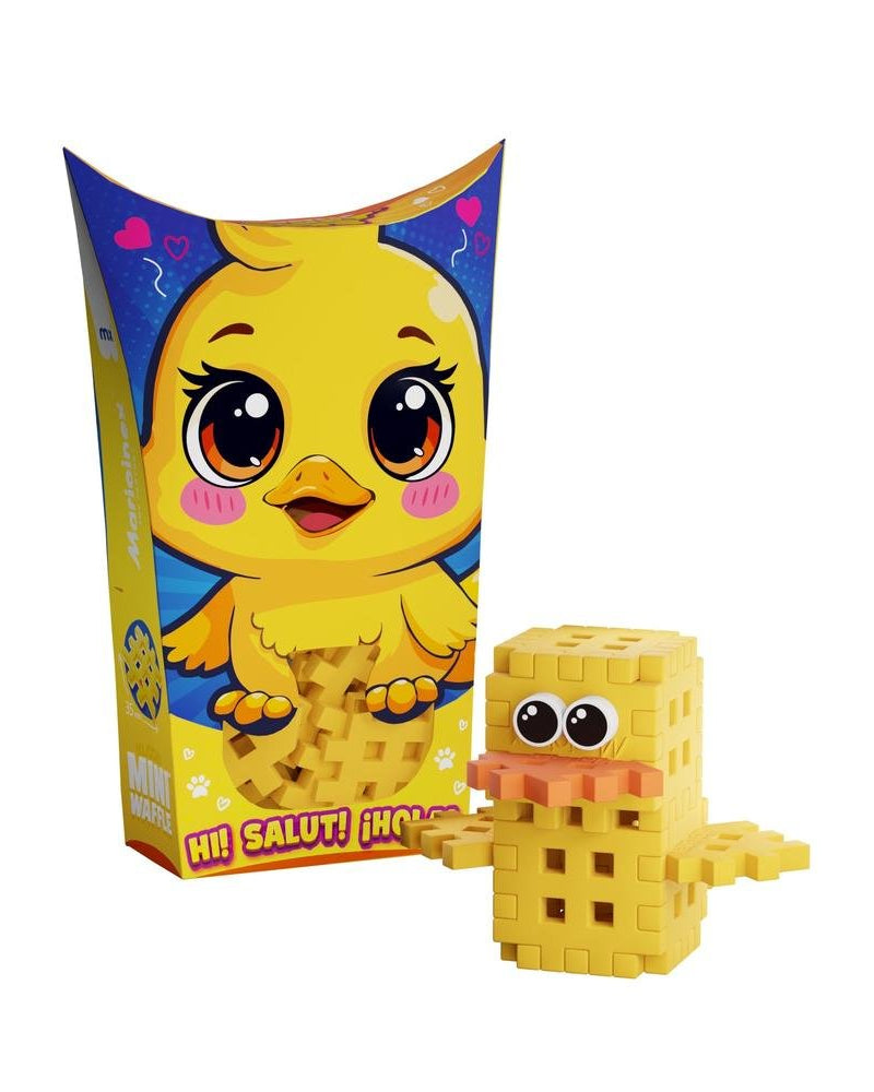 Mini Waffle - Animaux de poche : Canard 16 pcs -Jeux de construction- Boutique LeoLudo-Marioinex