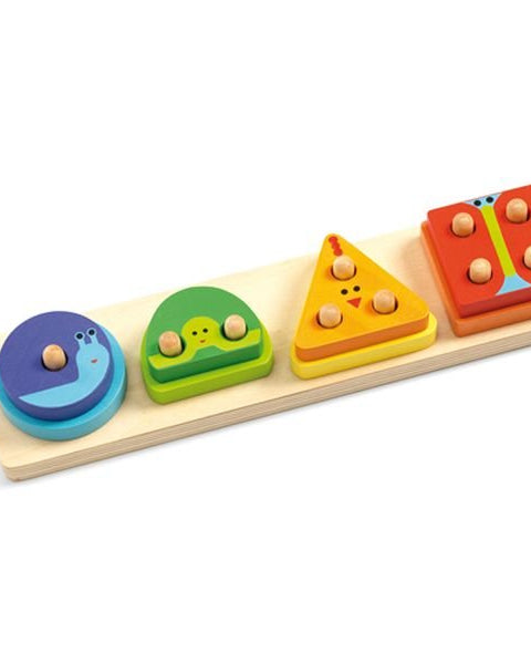 1234 - Basic - Jouets à trier & empiler - Boutique LeoLudo - Djeco