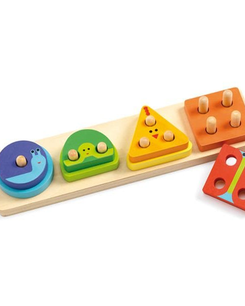 1234 - Basic - Jouets à trier & empiler - Boutique LeoLudo - Djeco