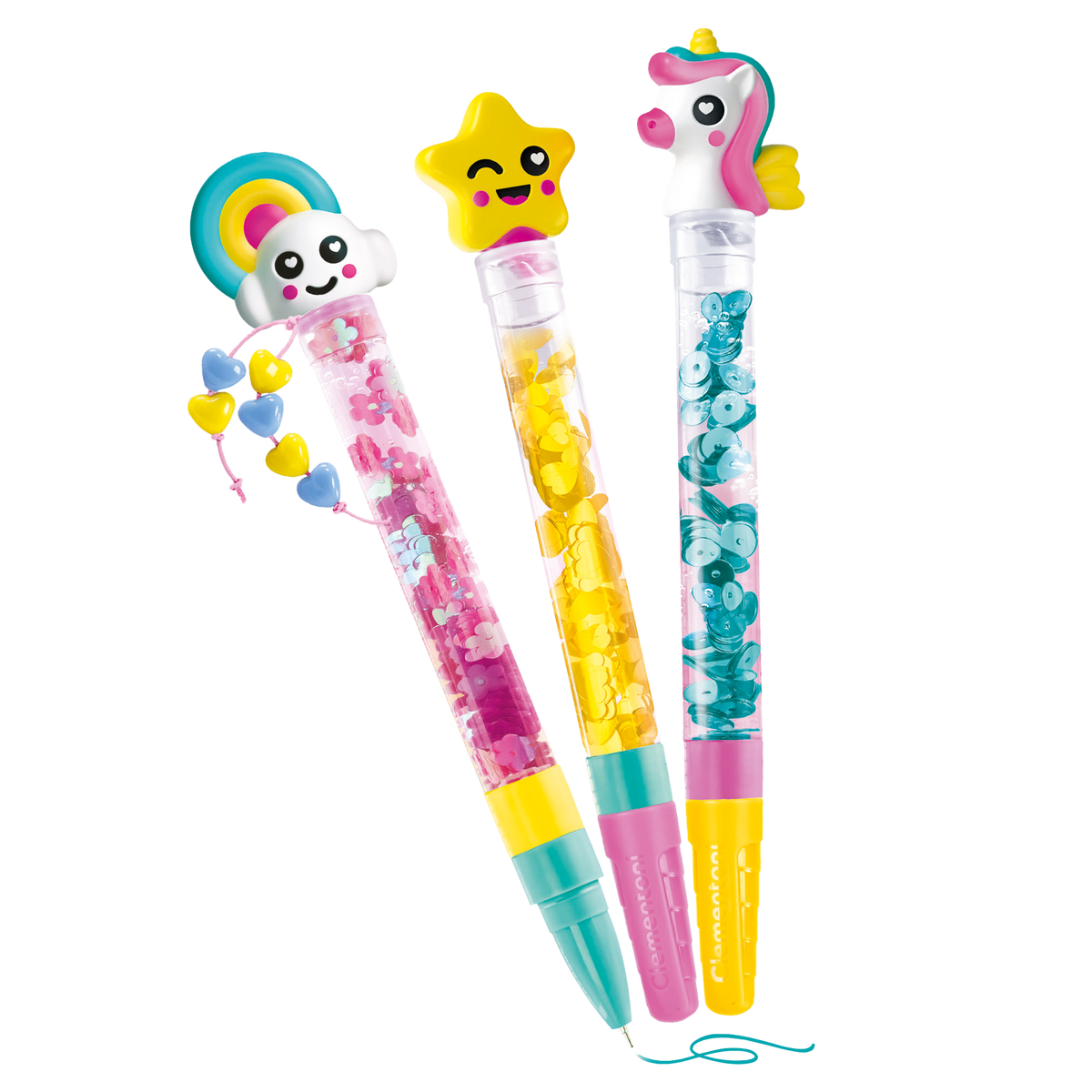 Idea - Crée tes stylos Fantaisie - Clementoni - Boutique LeoLudo