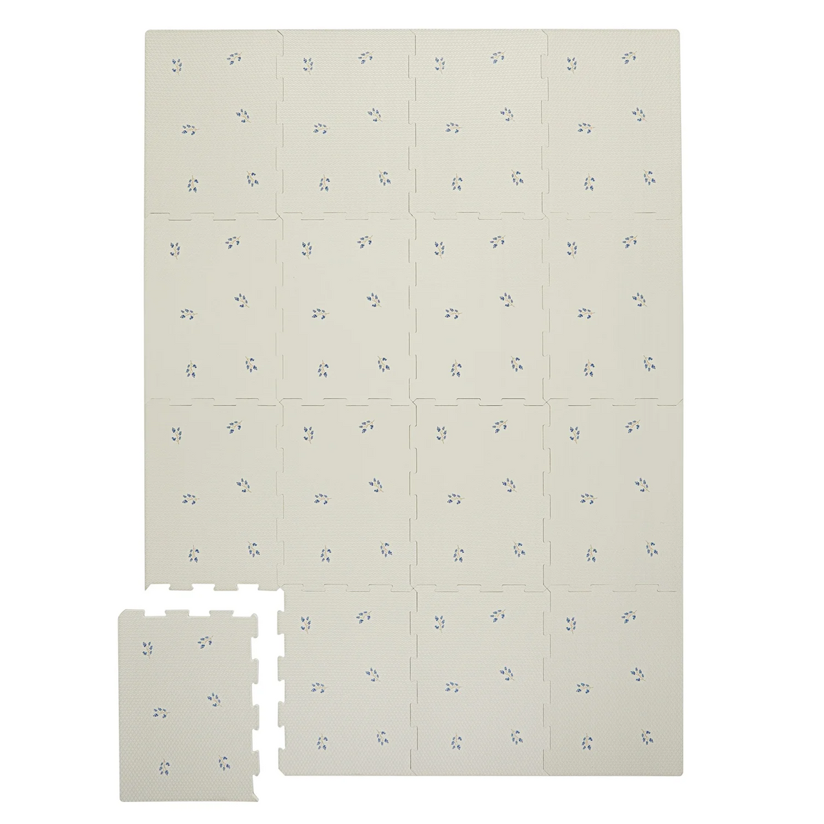 Tapis casse-tête en mousse EVA - Myrtille taupe - 3 Sprouts - Boutique LeoLudo