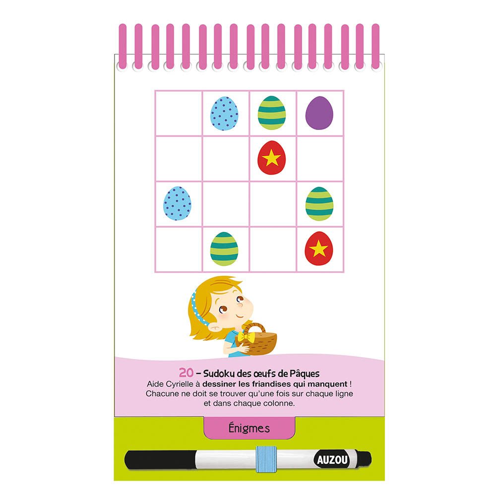 45 jeux à Pâques - Livres - Boutique LeoLudo - Auzou