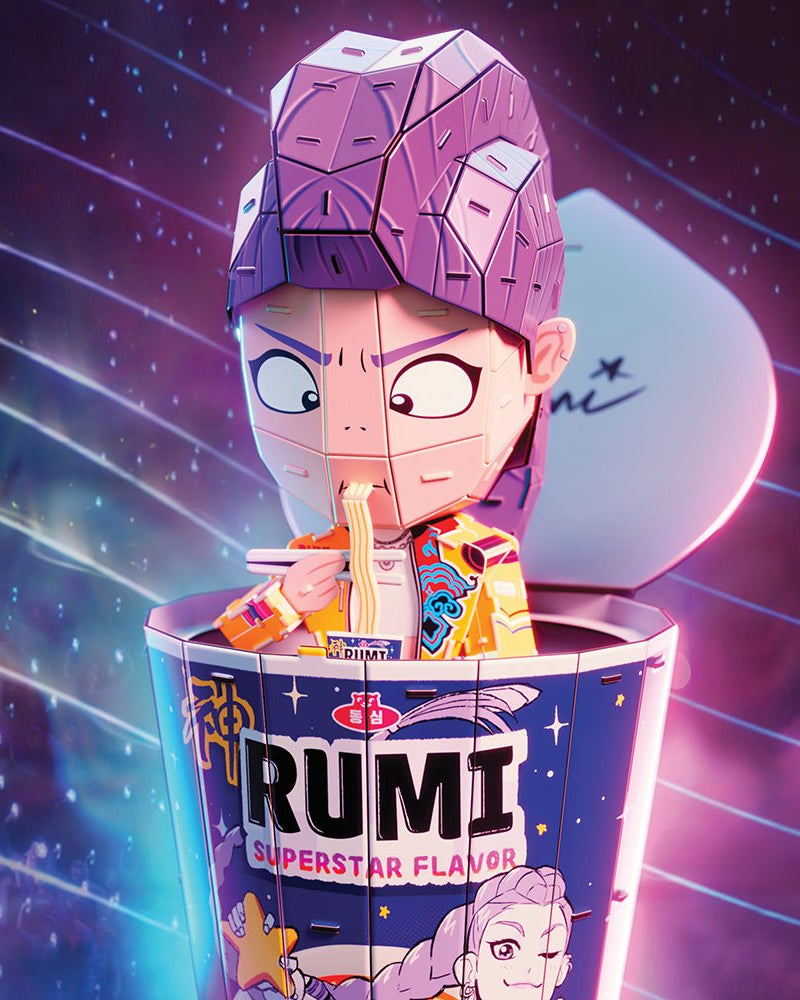 4D Build - K-Pop Demon Hunters: Ramen de Rumi -Casse-têtes- Boutique LeoLudo-4D Build