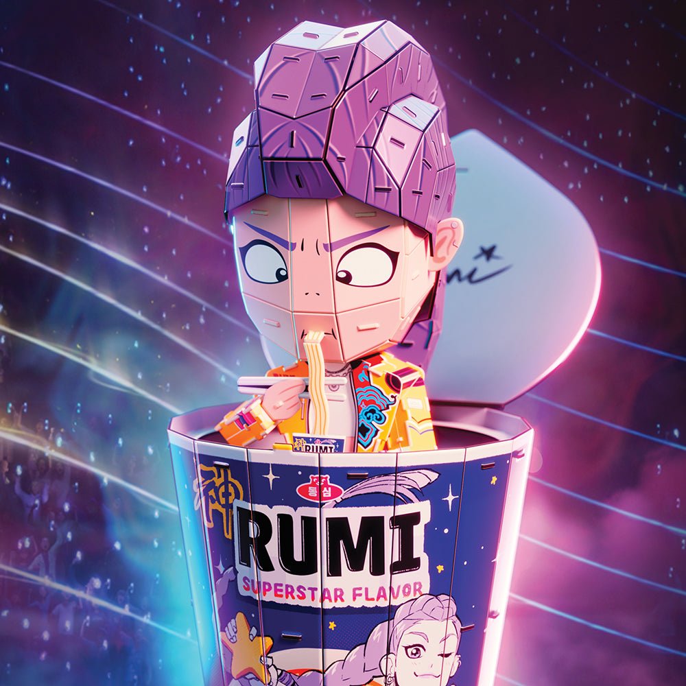 4D Build - K-Pop Demon Hunters: Ramen de Rumi -Casse-têtes- Boutique LeoLudo-4D Build