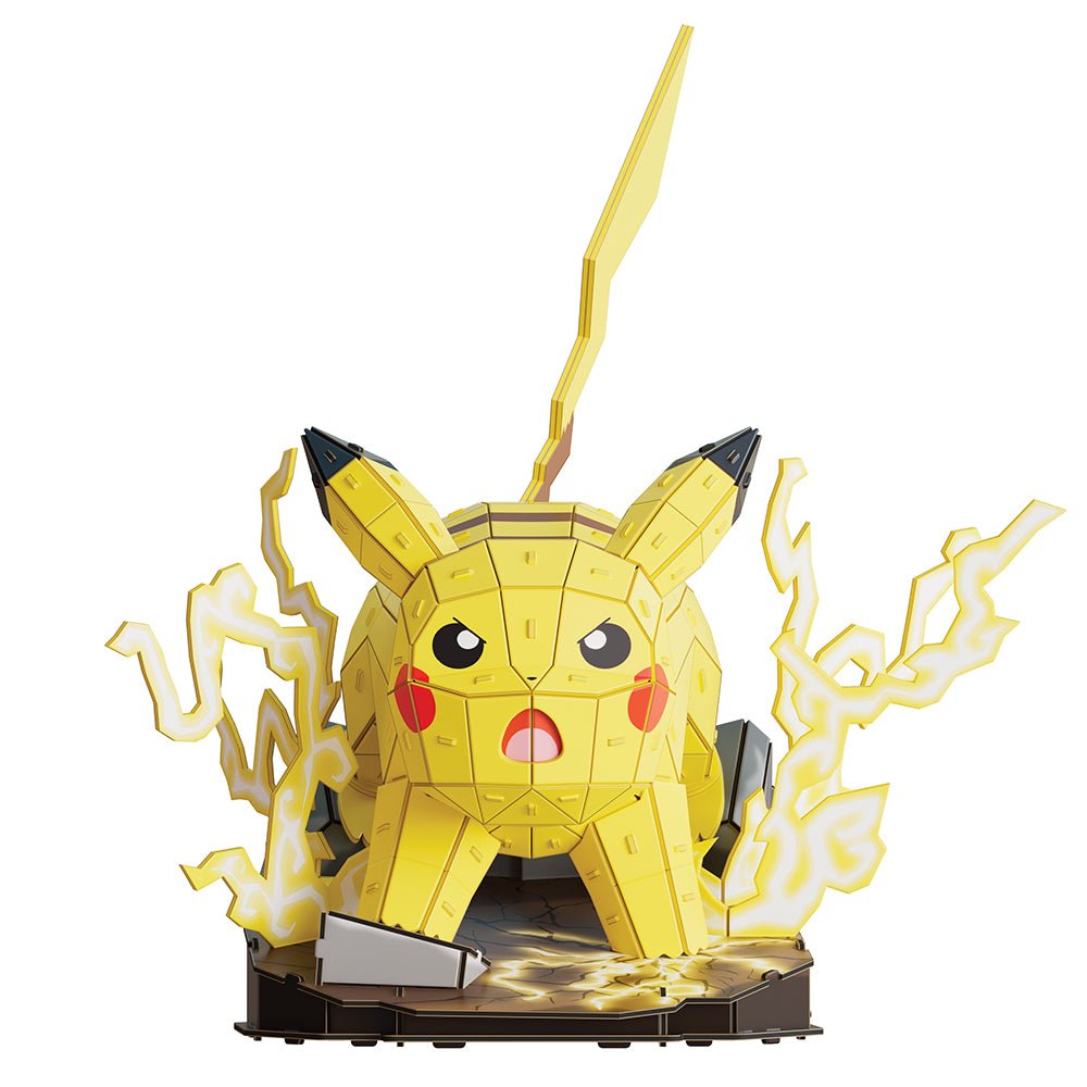 4D Build - Pokémon Pikachu -Casse-têtes- Boutique LeoLudo-4D Build