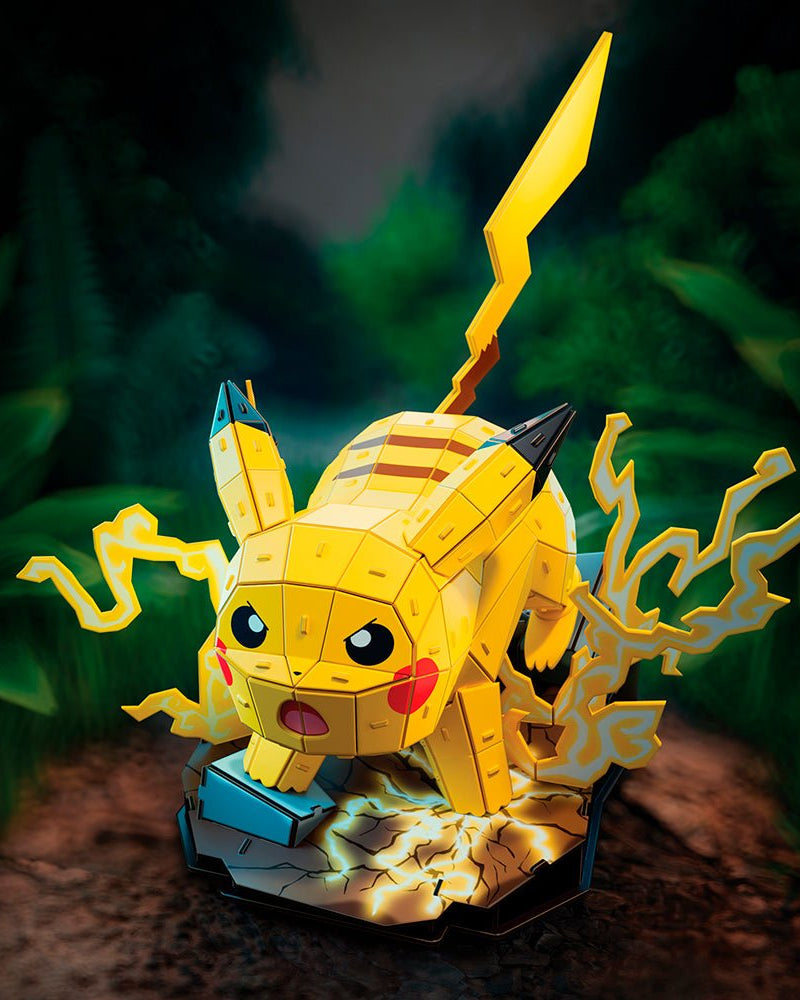 4D Build - Pokémon Pikachu -Casse-têtes- Boutique LeoLudo-4D Build