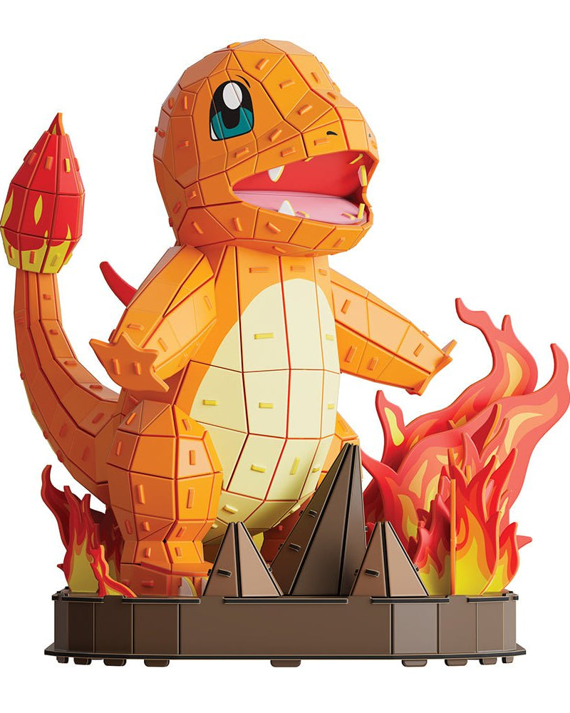 4D Build - Pokémon Salamèche -Casse-têtes- Boutique LeoLudo-4D Build