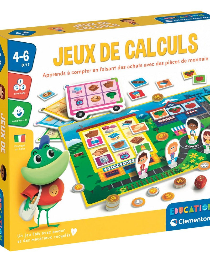 Éducation - Jeux de calculs Jeux éducatifs- Boutique LeoLudo