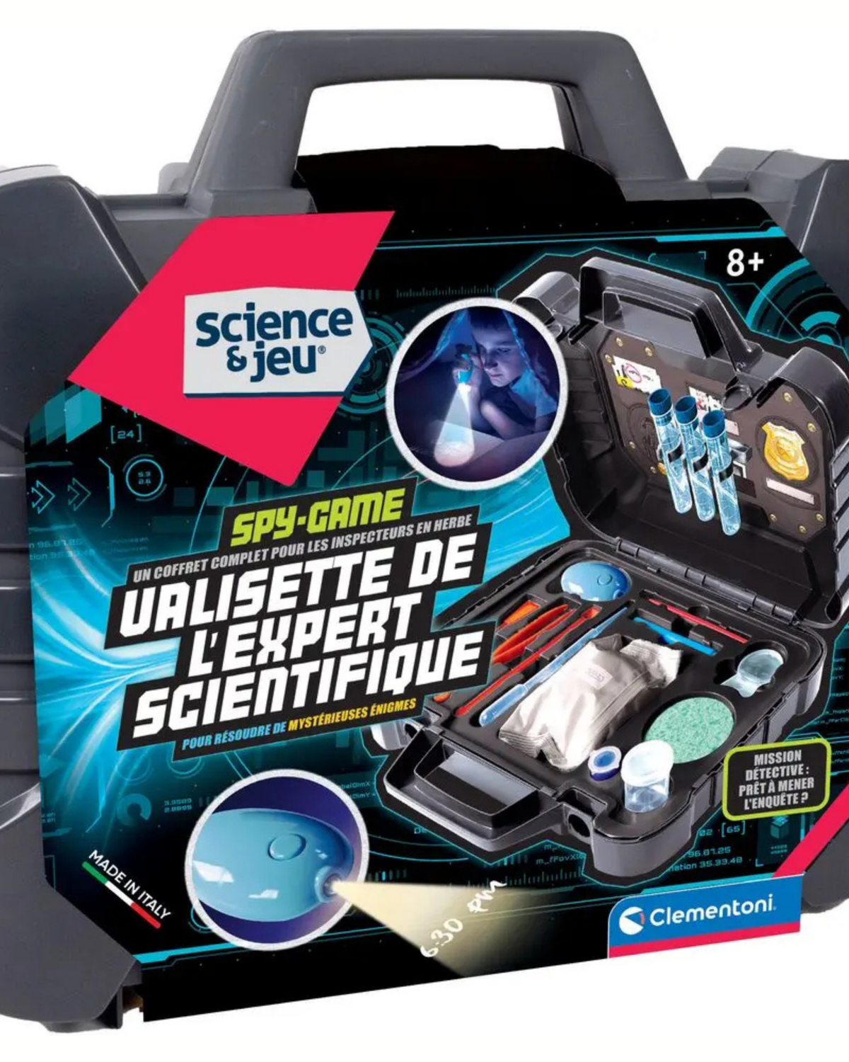 Valise de détective - Clementoni - Boutique LeoLudo