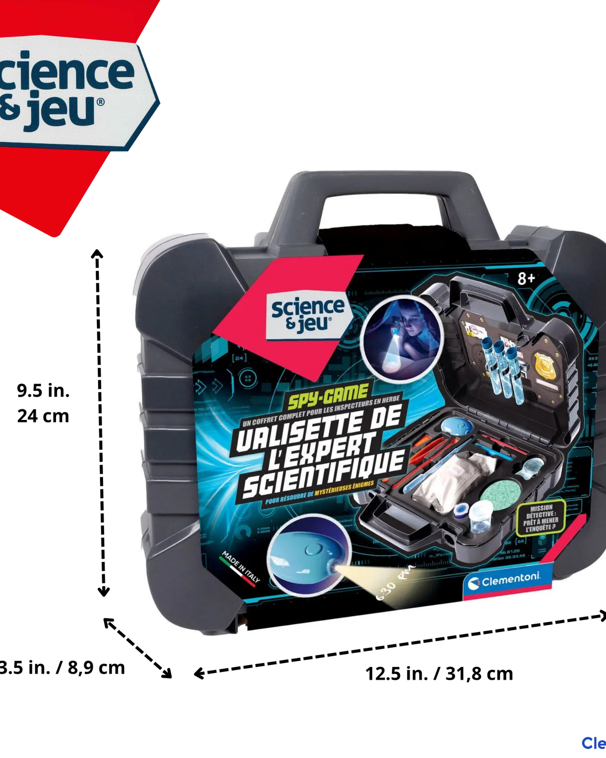 Valise de détective - Clementoni - Boutique LeoLudo
