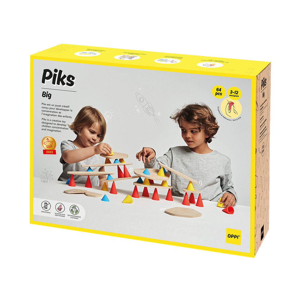 Ensemble Piks 64 pièces pour des constructions grandioses