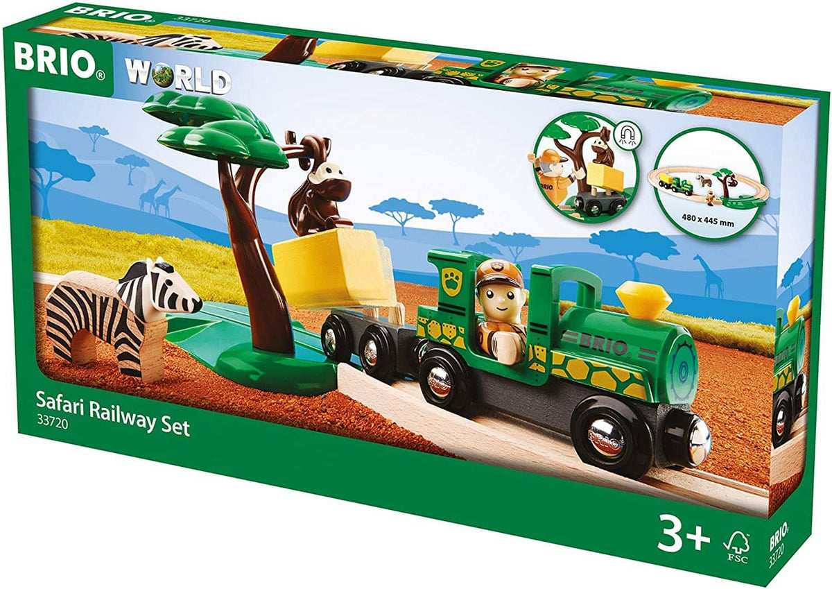 BRIO Ensemble ferroviaire Safari