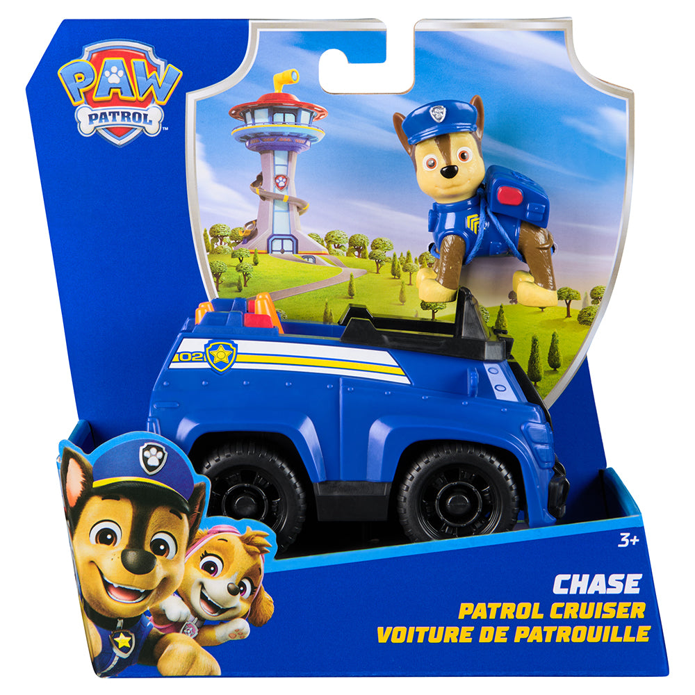 Pat' Patrouille - Véhicule de base avec figurine (modèle assorti) - Véhicules de jeu - Spinmaster - Boutique LeoLudo
