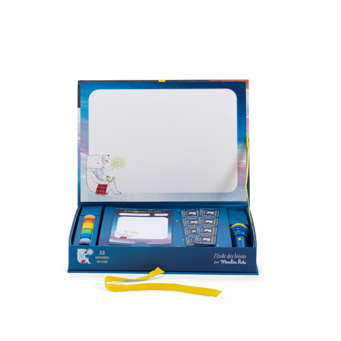 Coffret cinéma L'école des loisirs: 32 histoires du soir-Moulin Roty-Boutique LeoLudo