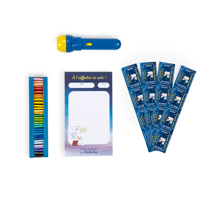 Coffret cinéma L'école des loisirs: 32 histoires du soir-Moulin Roty-Boutique LeoLudo