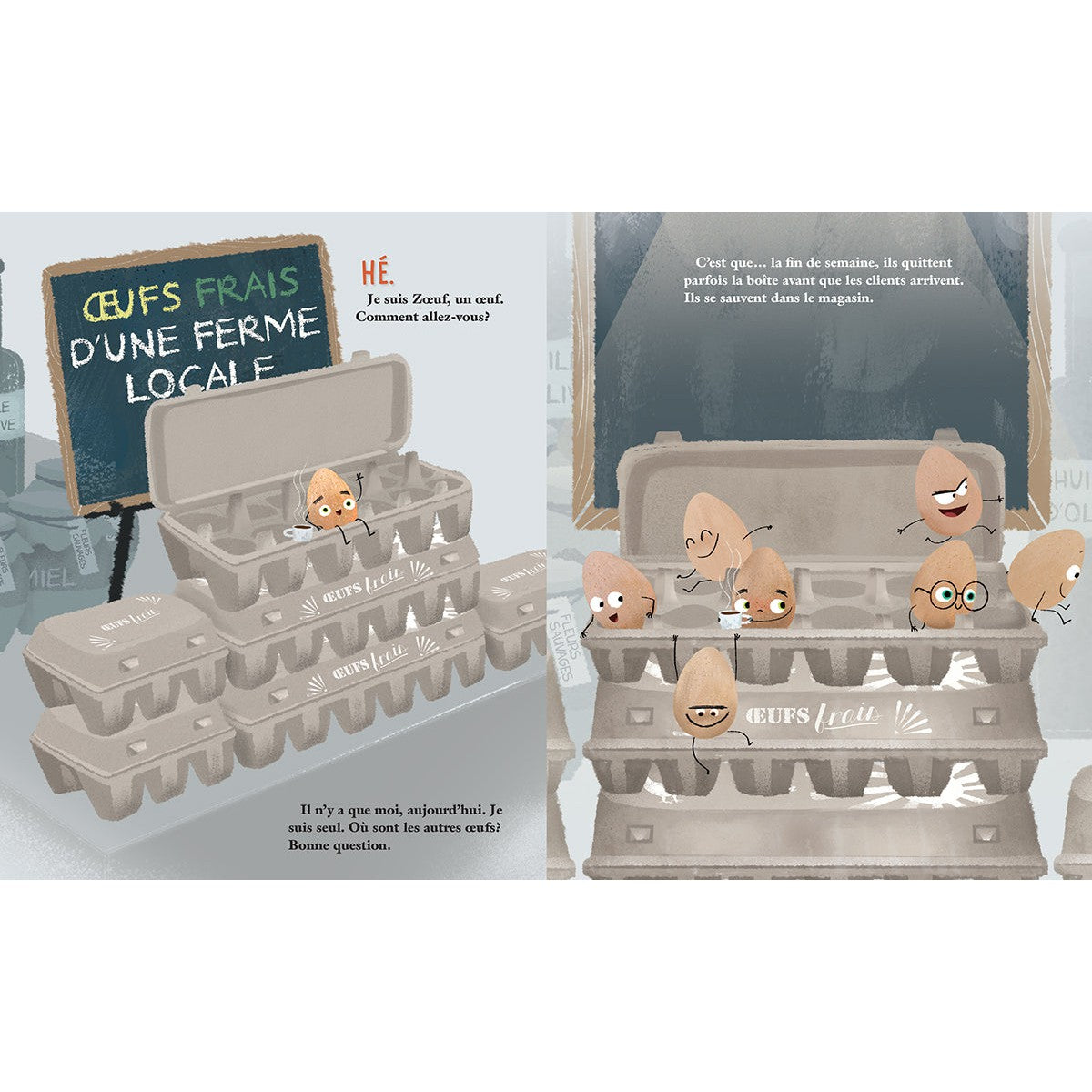 L’œuf modèle présente: La grande oeuf-vasion-Scholastic-Boutique LeoLudo