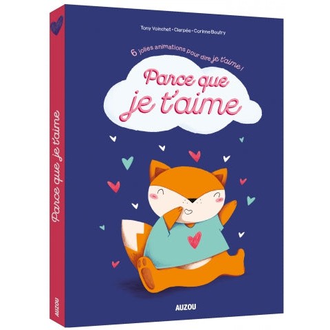 Parce que je t'aime-Auzou-Boutique LeoLudo