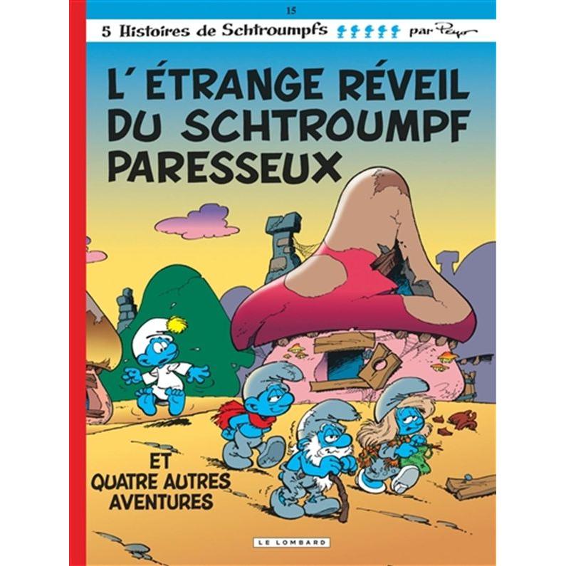 Autocollant Schtroumpf Paresseux – Spreadshirt – 10x10 Cm – Vinyle Blanc Mat – Résistant Et Repositionnable