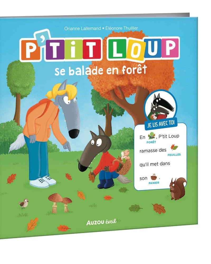 P'tit Loup se balade en forêt Livres- Boutique LeoLudo