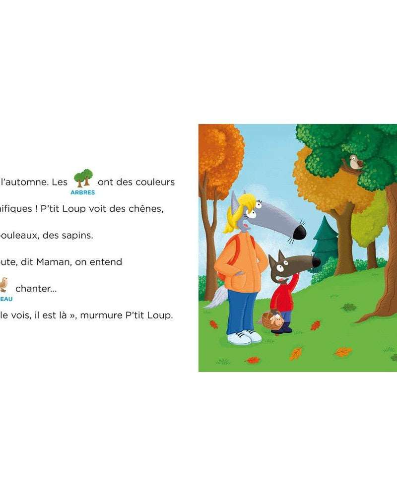 P'tit Loup se balade en forêt Livres- Boutique LeoLudo