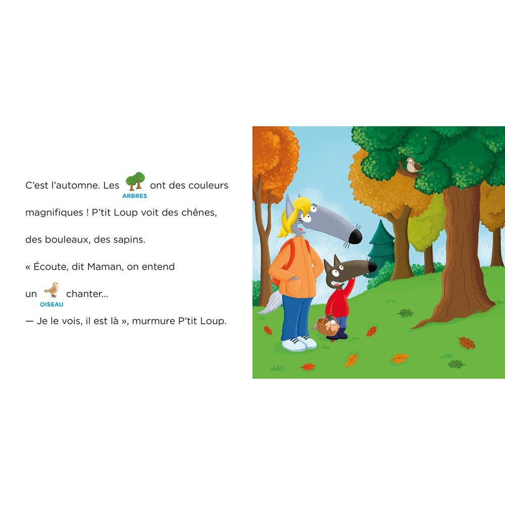 P'tit Loup se balade en forêt Livres- Boutique LeoLudo