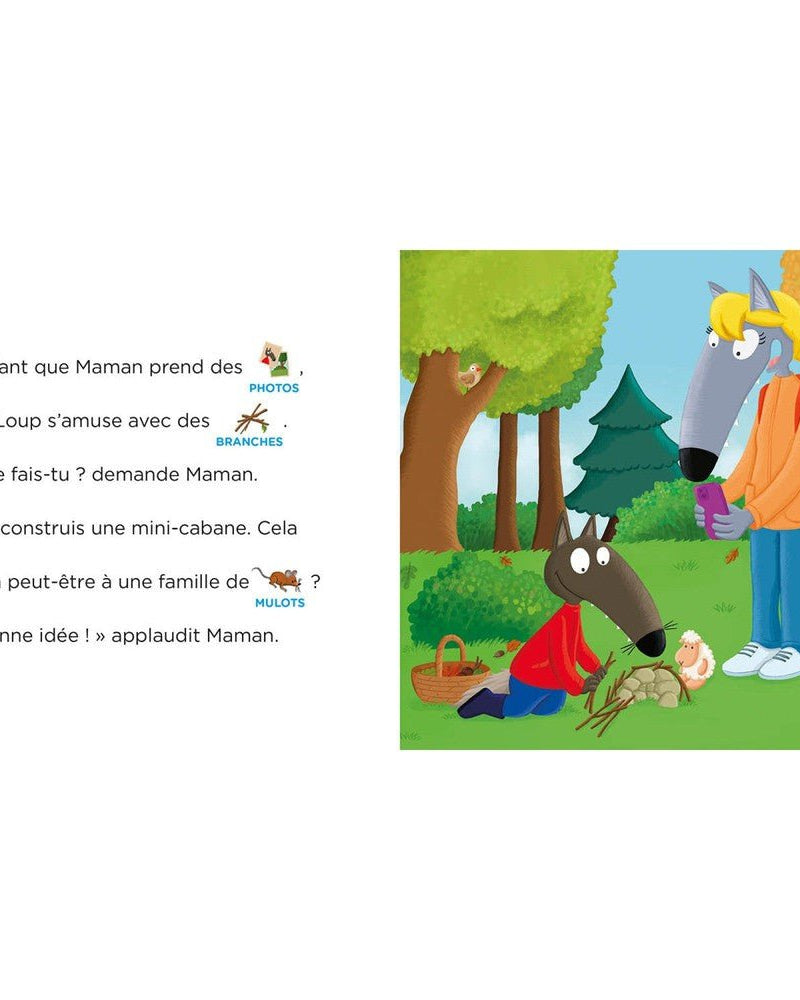 P'tit Loup se balade en forêt Livres- Boutique LeoLudo