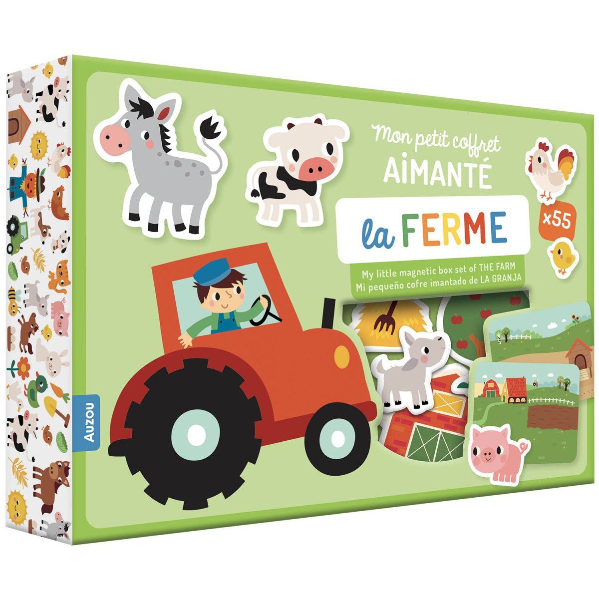 MON PETIT COFFRET AIMANTÉ - LES BÉBÉS ANIMAUX Dès 3 ans