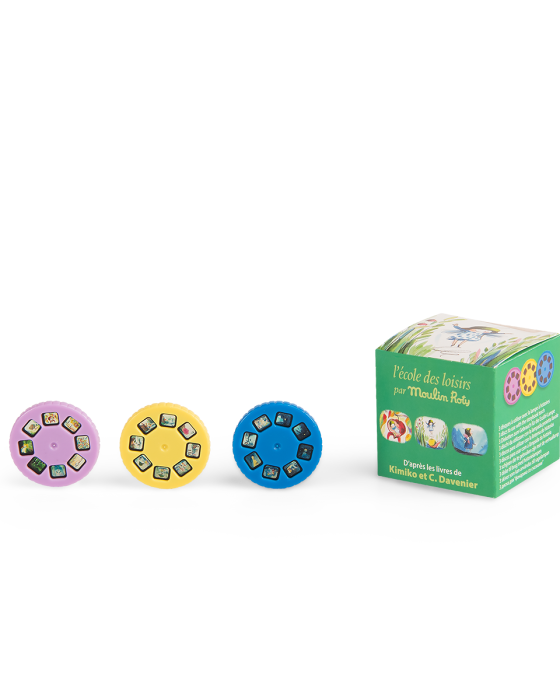 Disques (3) pour lampe à histoire École des loisirs-Moulin Roty-Boutique LeoLudo