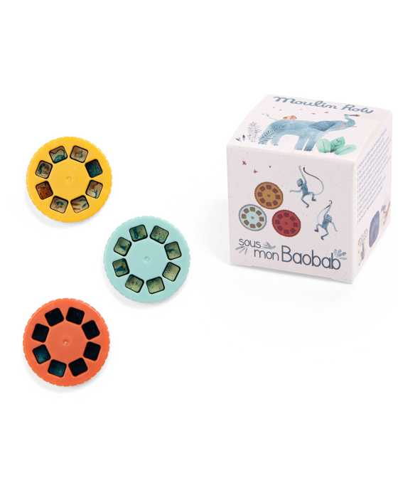 Disques (3) pour lampe à histoire École des loisirs-Moulin Roty-Boutique LeoLudo