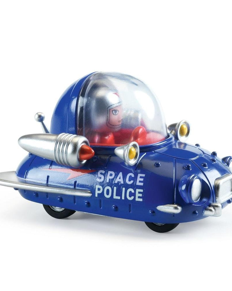 Crazy Motors - Space police. Véhicule de patrouille galactique ultra performant ! Véhicules de jeu- Boutique LeoLudo