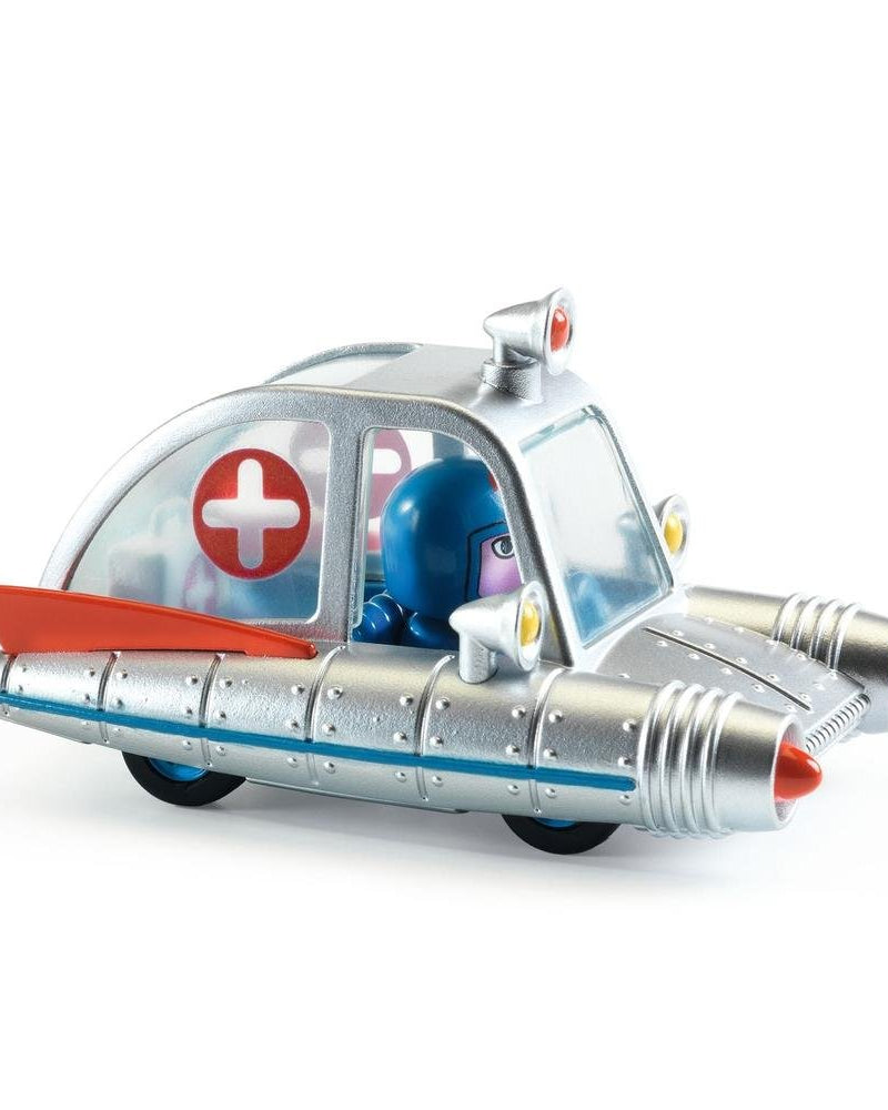 Crazy Motors - Space ambulance Véhicules de jeu- Boutique LeoLudo