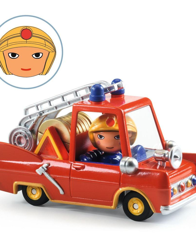 Crazy Motors - Little fire truck Véhicules de jeu- Boutique LeoLudo