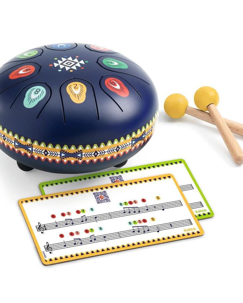 Drum en métal Animambo : expérience musicale unique Jouets musicaux- Boutique LeoLudo