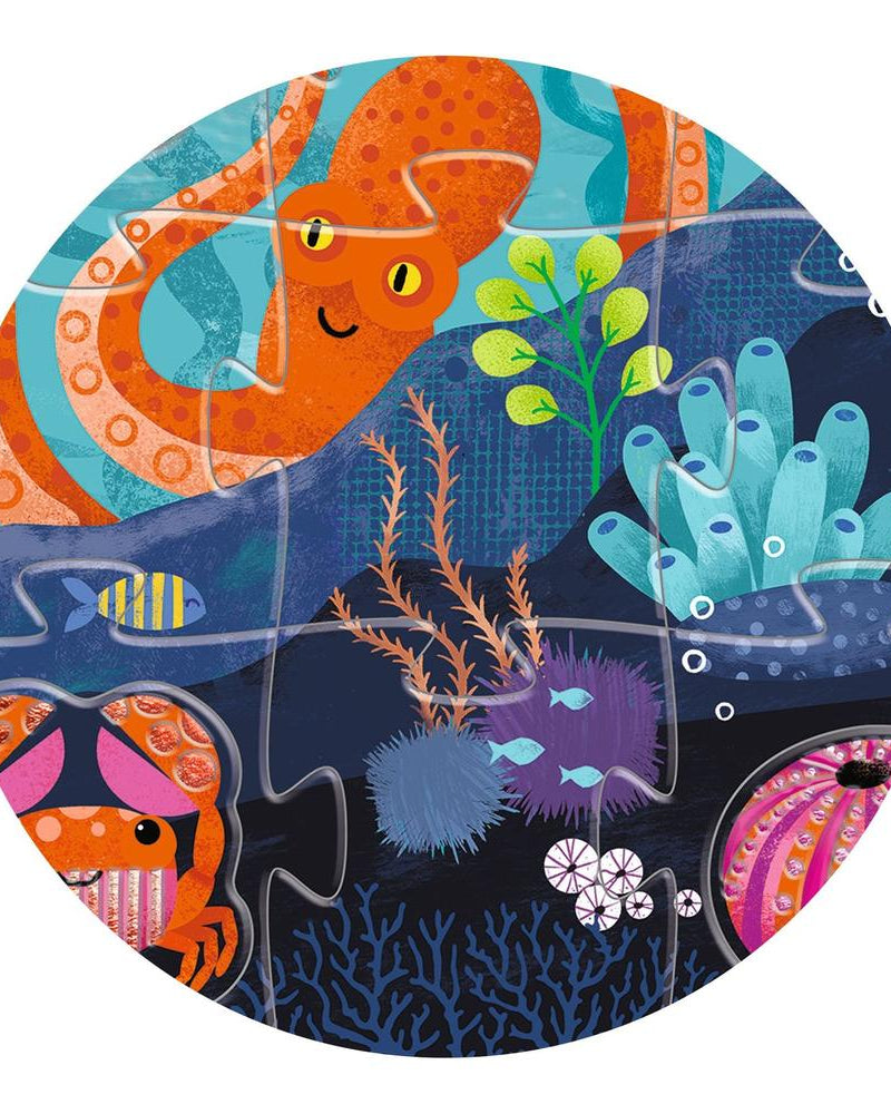 Puzzle géant Tactilo Mer (32 pcs) -Casse-têtes- Boutique LeoLudo -