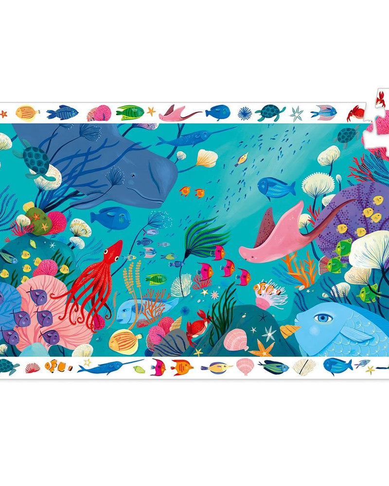 Puzzle observation - Aquatique (54 pcs) -Casse-têtes- Boutique LeoLudo-Djeco
