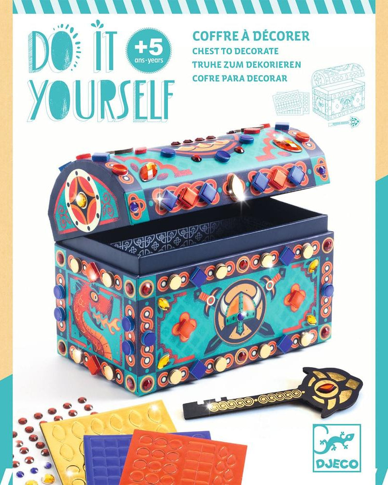 Coffre à décorer DIY - Super trésor Art & bricolage- Boutique LeoLudo