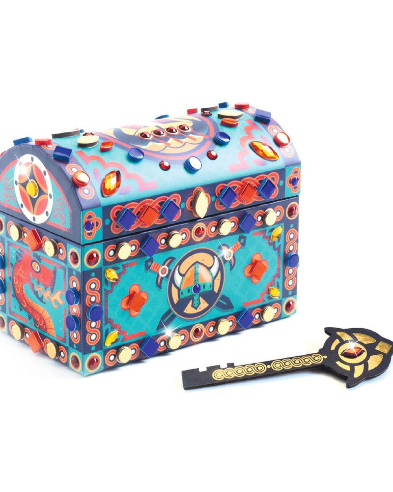 Coffre à décorer DIY - Super trésor Art & bricolage- Boutique LeoLudo