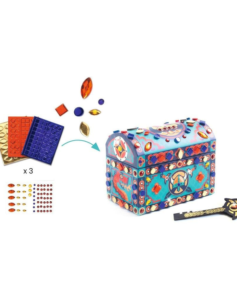 Coffre à décorer DIY - Super trésor Art & bricolage- Boutique LeoLudo