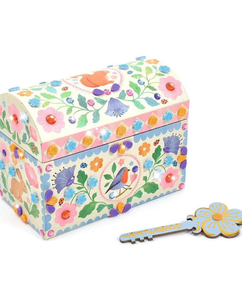 Coffre à décorer DIY - Précieux trésors Art & bricolage- Boutique LeoLudo