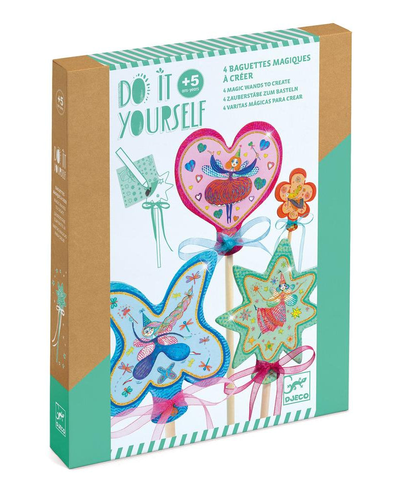 Kit DIY Baguettes magiques Petites fées -Art & bricolage- Boutique LeoLudo-Djeco