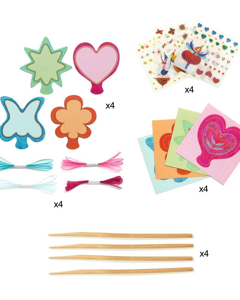 Kit DIY Baguettes magiques Petites fées -Art & bricolage- Boutique LeoLudo-Djeco