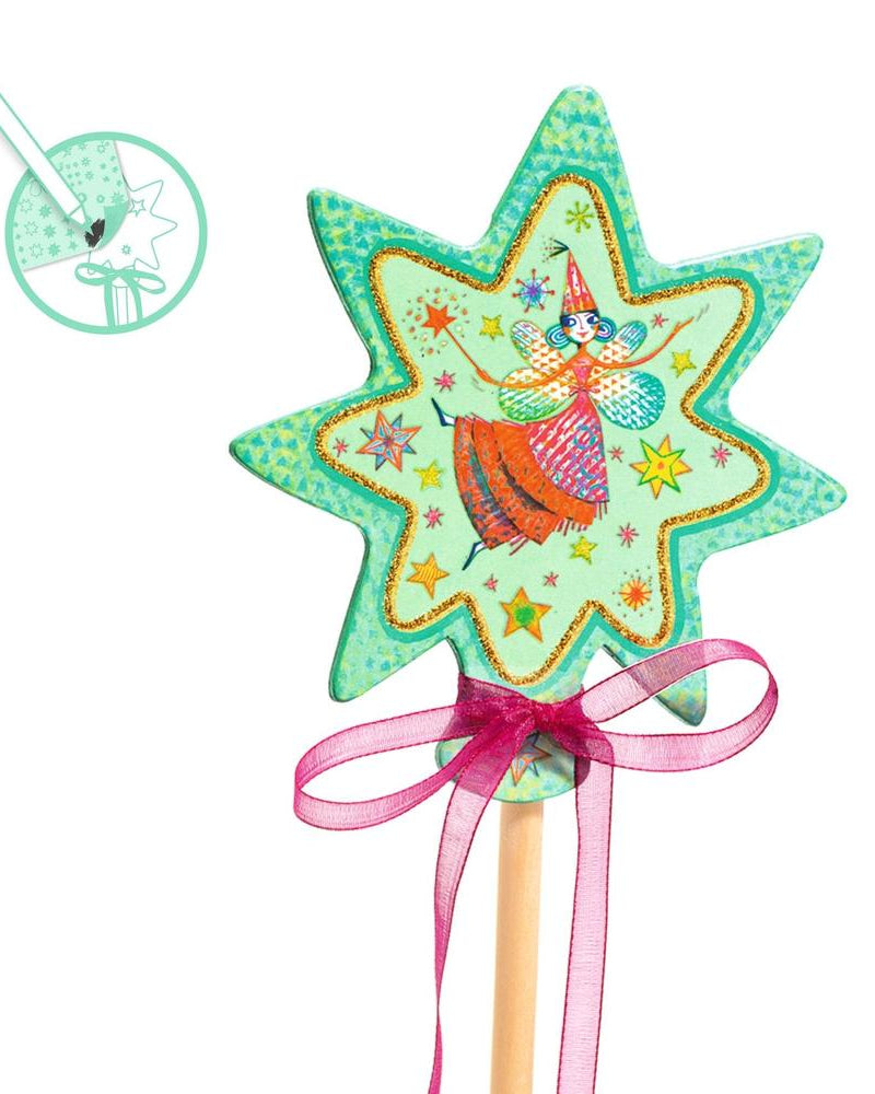 Kit DIY Baguettes magiques Petites fées -Art & bricolage- Boutique LeoLudo-Djeco