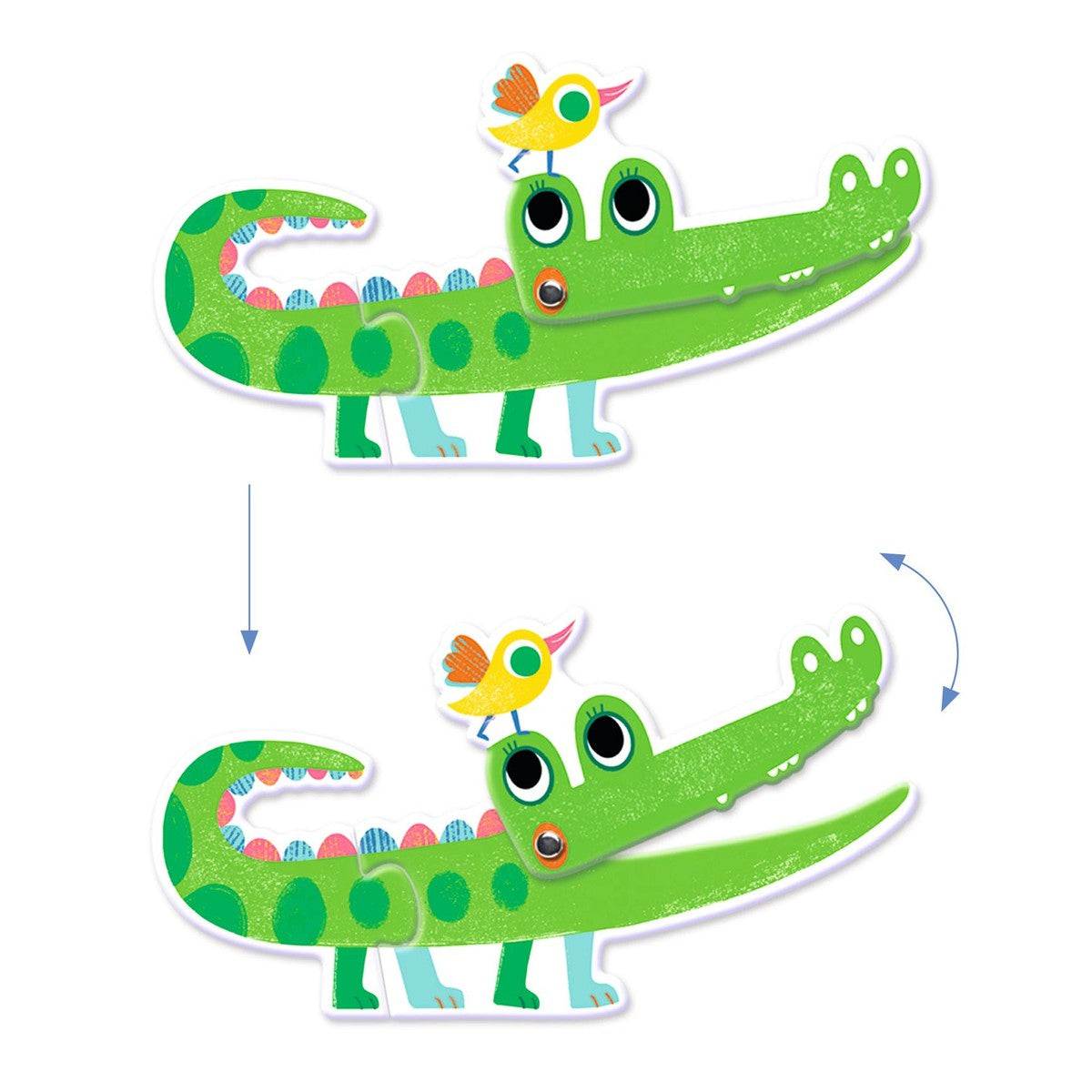 Puzzle duo-trio - Articulo Animaux-Djeco-Boutique LeoLudo