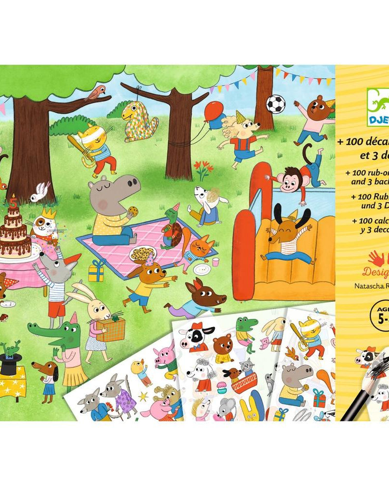 Décalcos - C'est la fête! Art & bricolage- Boutique LeoLudo