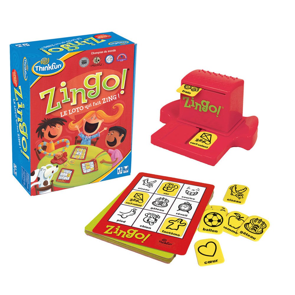 Zingo: Le loto qui fait zing! (FR)-Thinkfun-Boutique LeoLudo