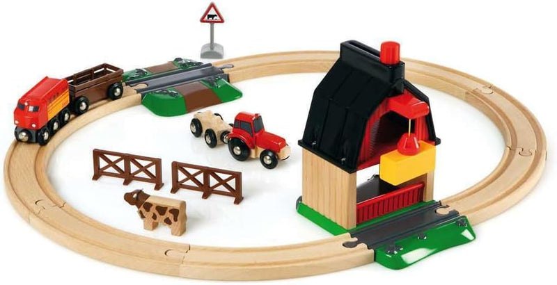 BRIO Ensemble ferroviaire Ferme - vue 3