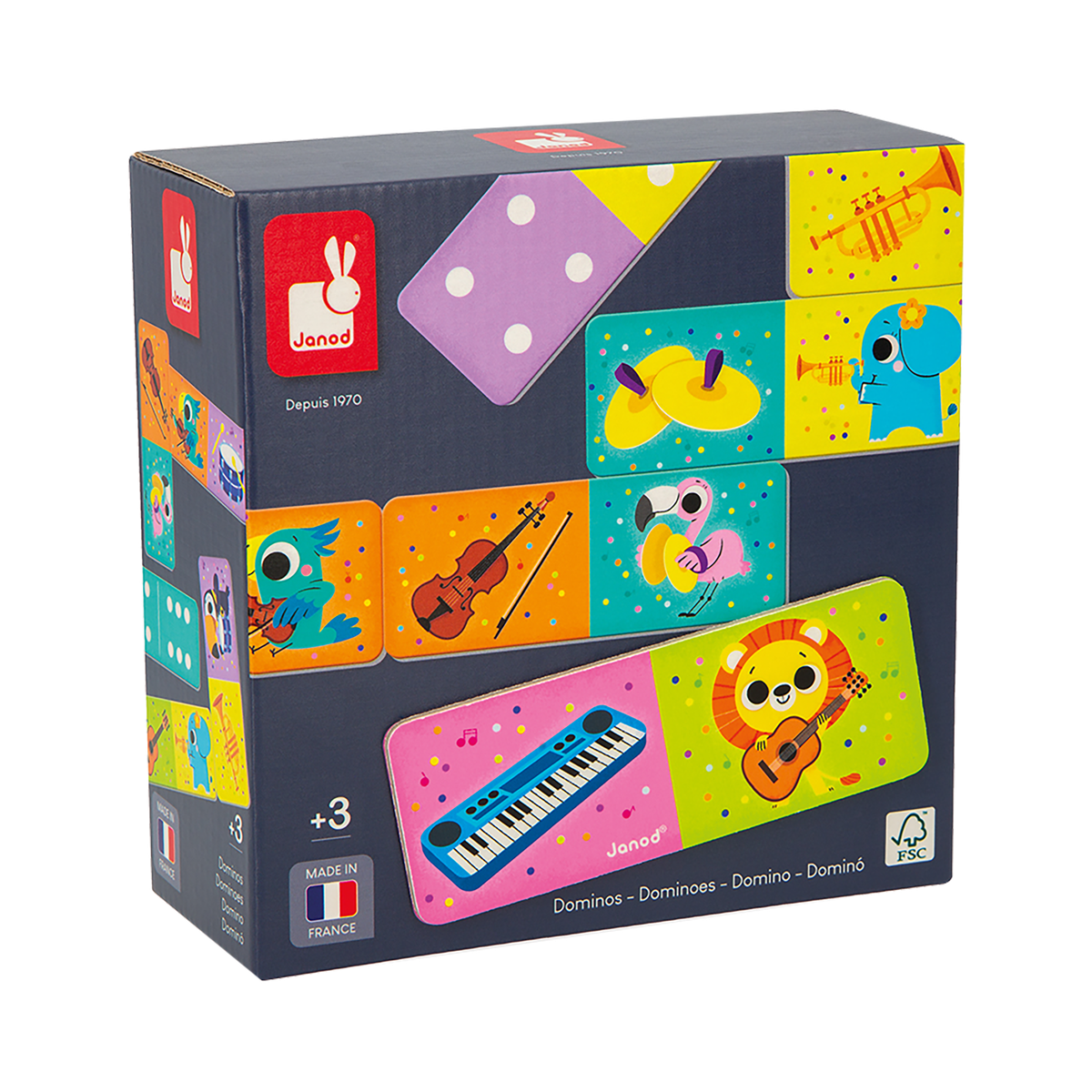 Dominos - Instruments de musique-Janod-Boutique LeoLudo