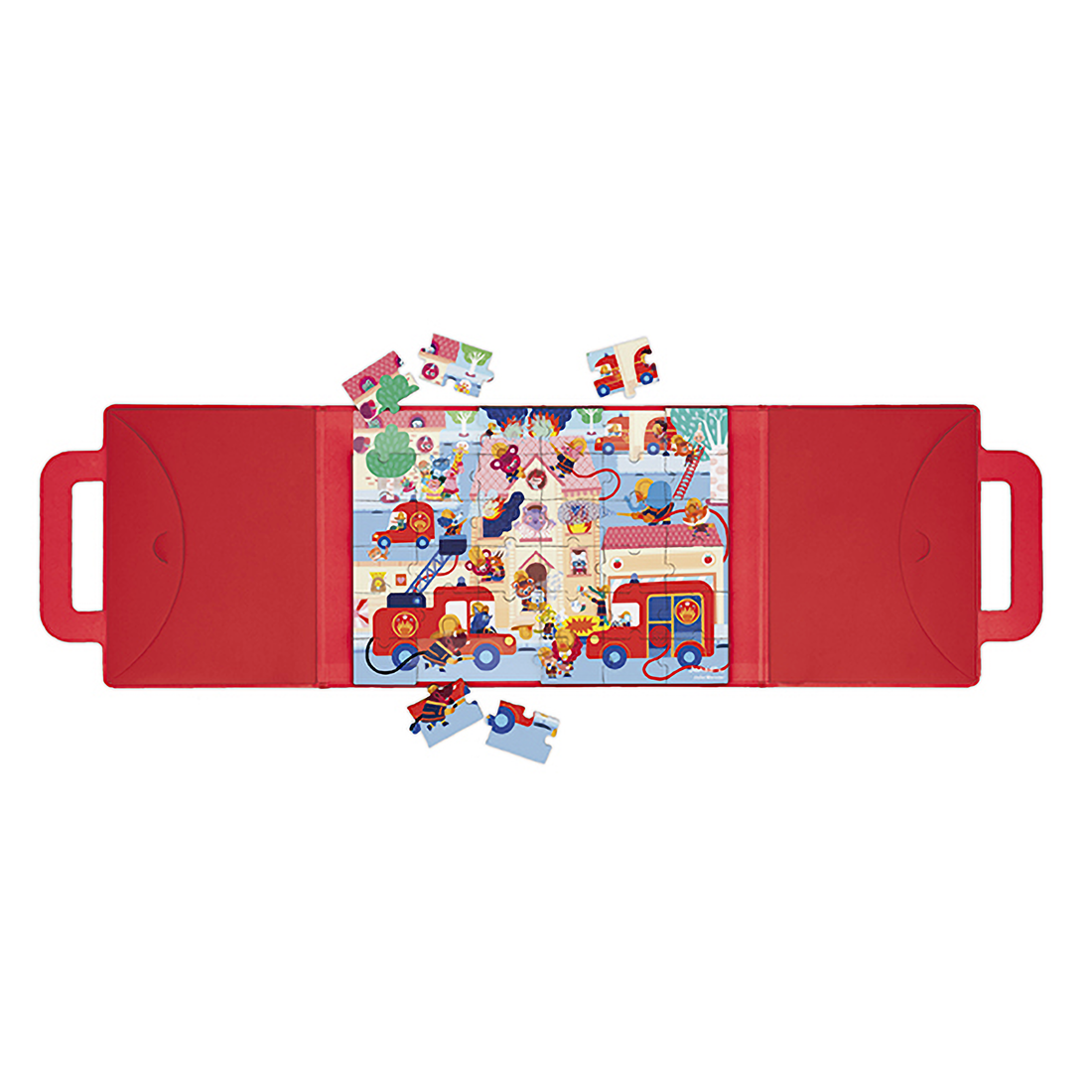 Magnéti'puzzles Pompiers - Janod vue 4