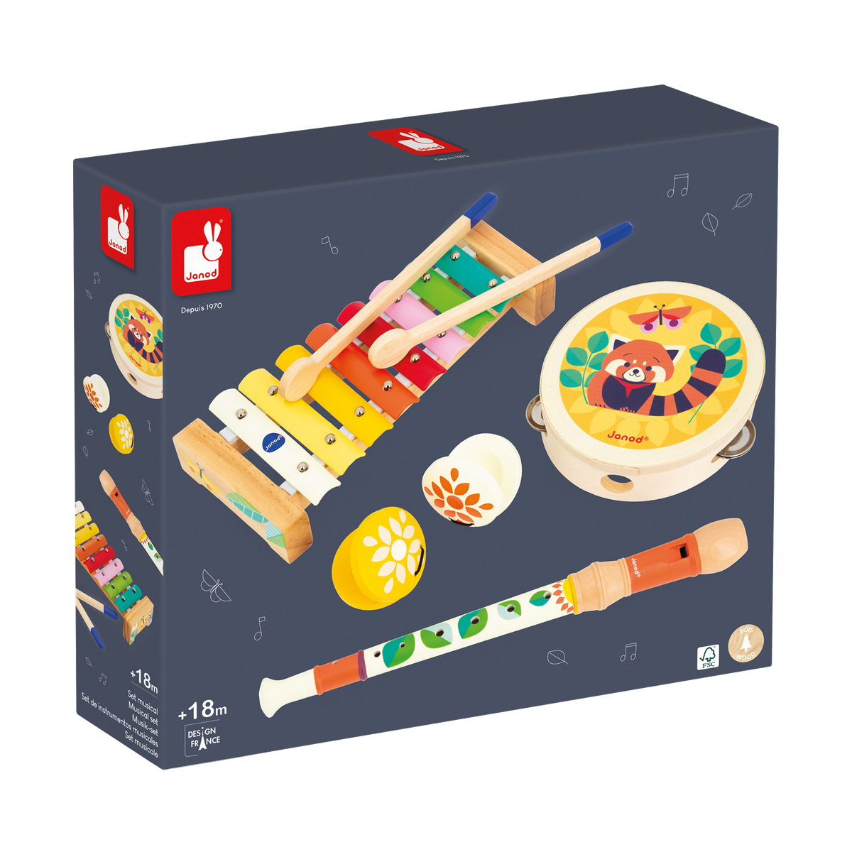 Ensemble musical Gioia : l'harmonie parfaite en concertJouets musicaux - Boutique LeoLudo