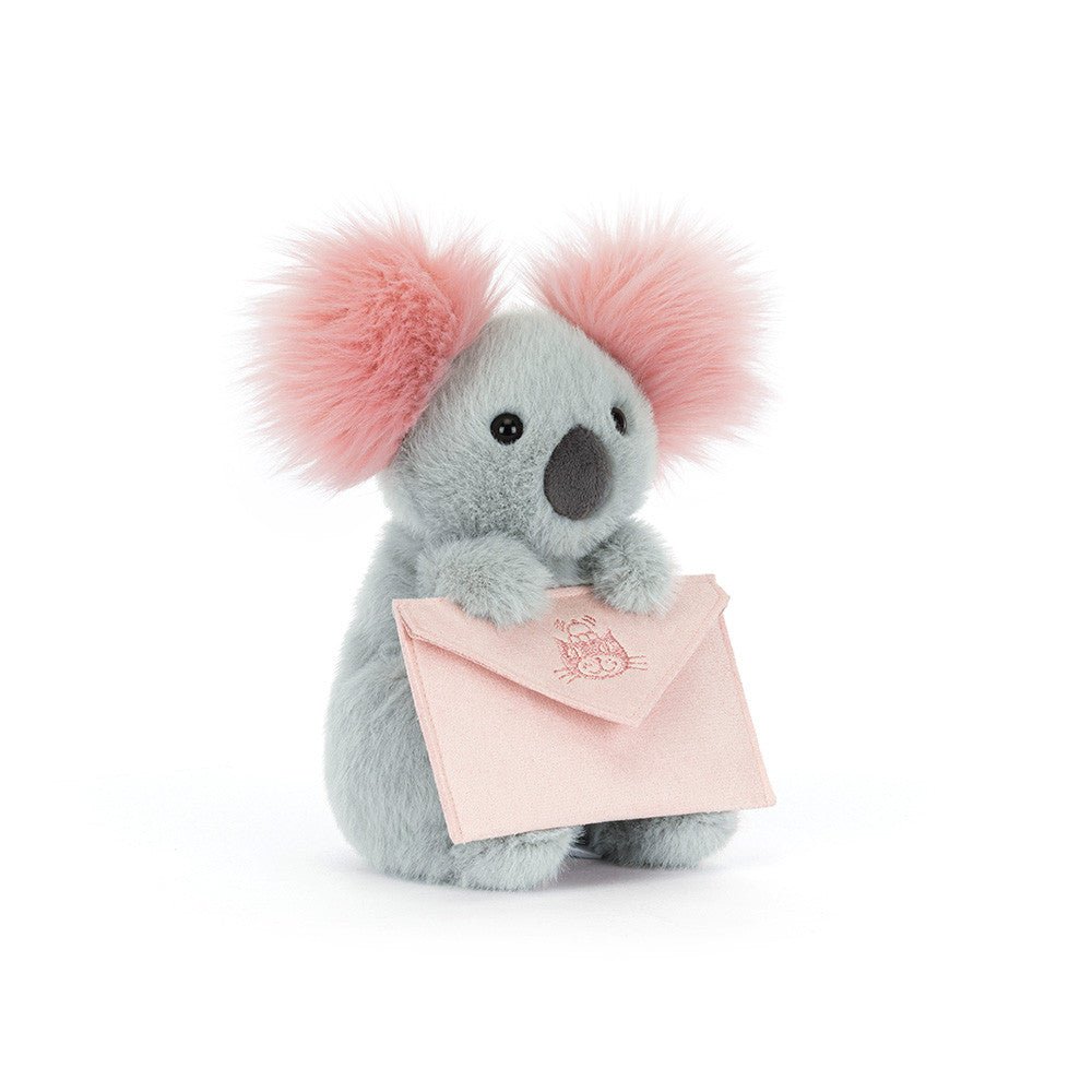 Peluche Koala avec enveloppe Peluches- Boutique LeoLudo